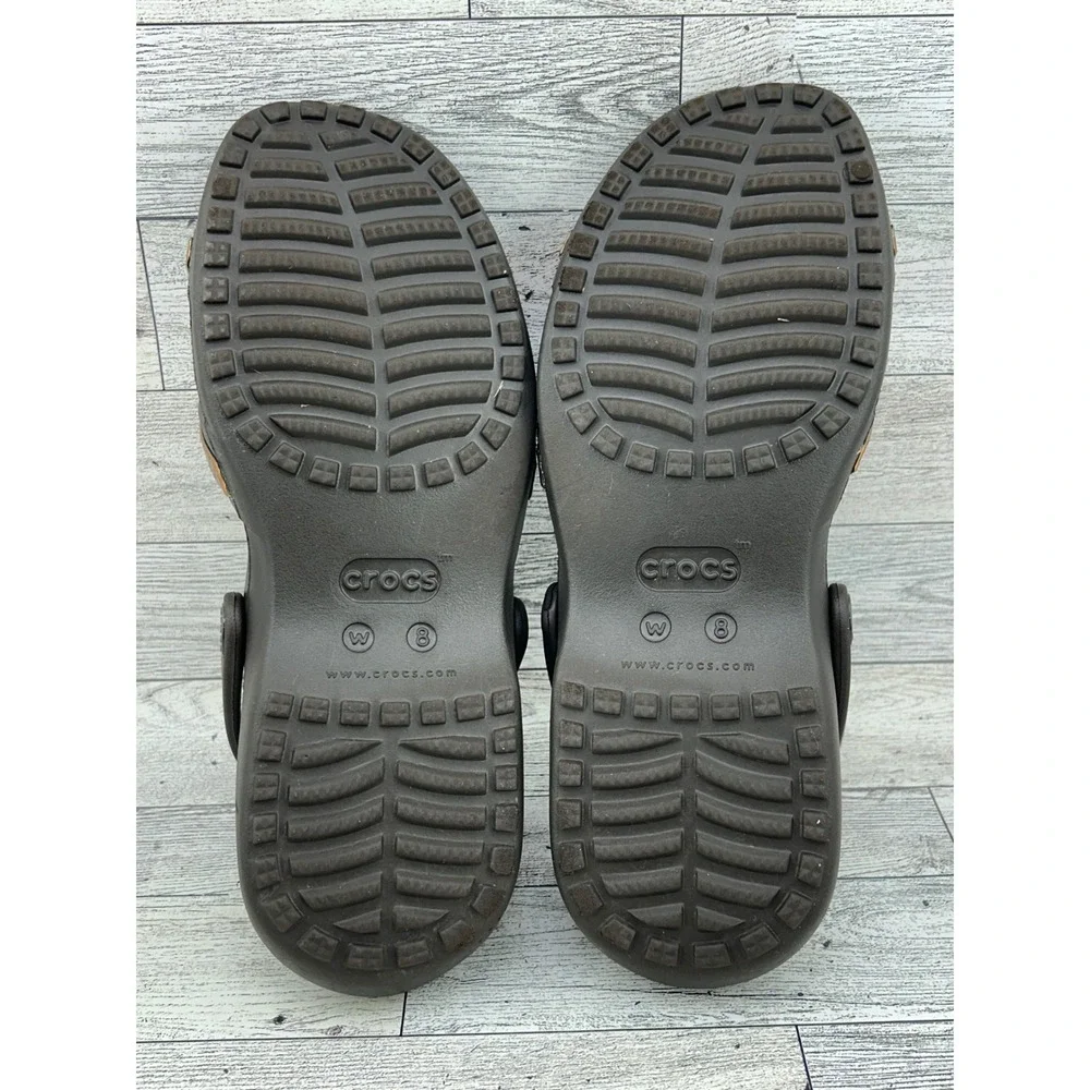 CROCS espresso fit slingback